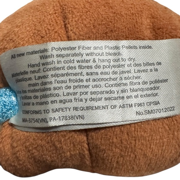 🧸 3/$15 | Super Mario Goomba Plush Clip-On Keychain Official Nintendo Toy - Picture 4 of 8